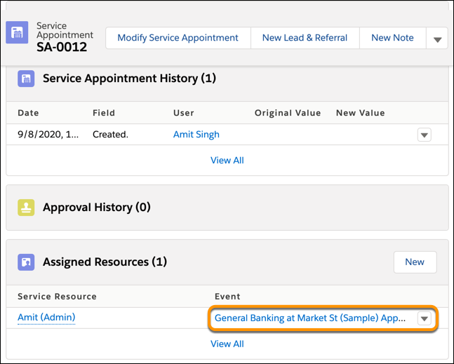 Write Salesforce Scheduler Appointments to Salesforce Calendar