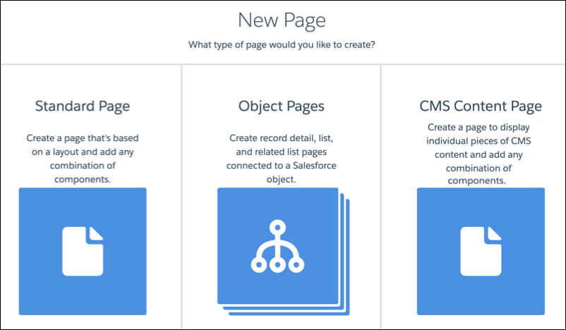 Create Custom Pages with Experience Builder