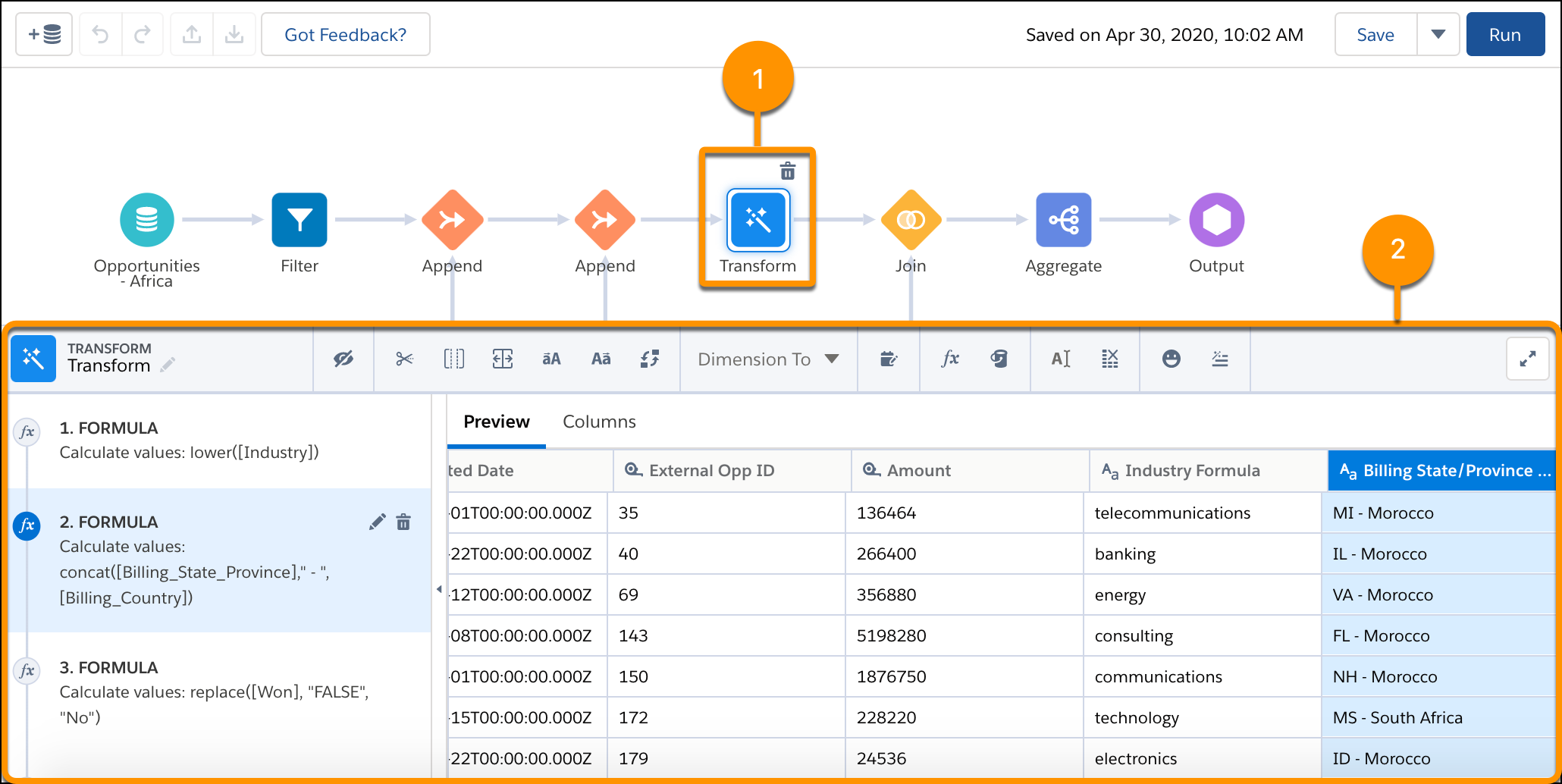 Clean, Transform, and Load Data with Data Prep