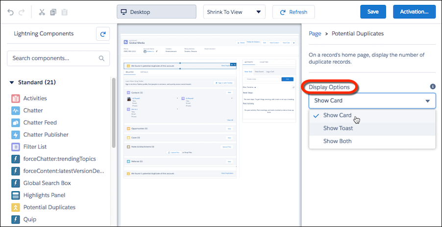 Show Duplicate Records in Lightning Experience