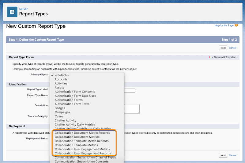 Report on Quip User Engagement with Salesforce Reports