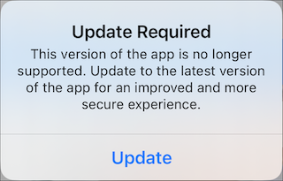 Urge or Require Users to Update to the Latest Mobile Publisher App Version